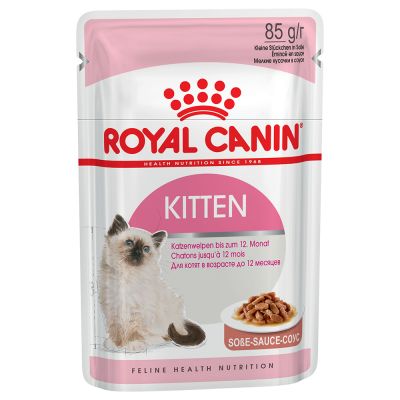 Hrana umeda Royal Canin Kitten Instinctive in Gravy Pouch 12x85g Royal Canin